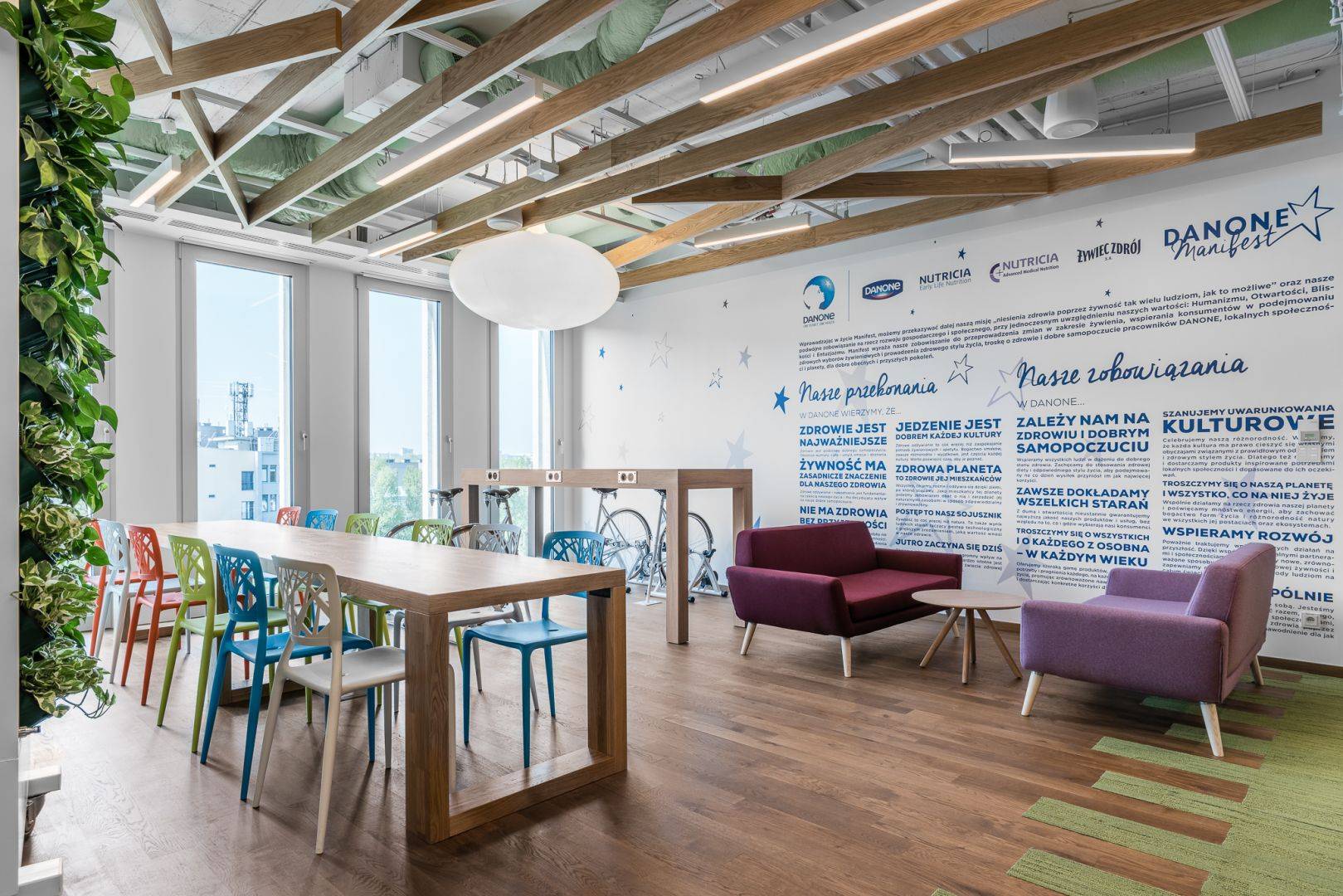 Danone Warszawa — biuro główne